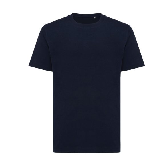 Iqoniq Kakadu relaxed recycled cotton t-shirt, navy