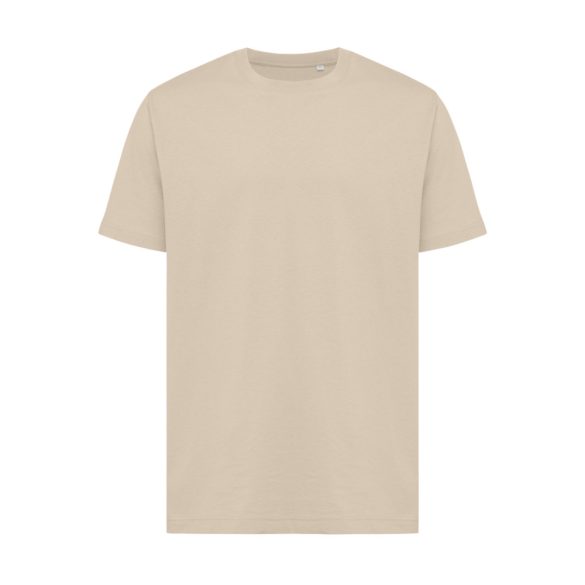 Iqoniq Kakadu relaxed recycled cotton t-shirt, desert