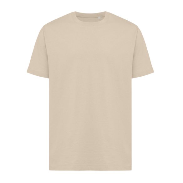 Iqoniq Kakadu relaxed recycled cotton t-shirt, desert