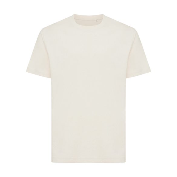 Iqoniq Kakadu relaxed recycled cotton t-shirt, natural raw