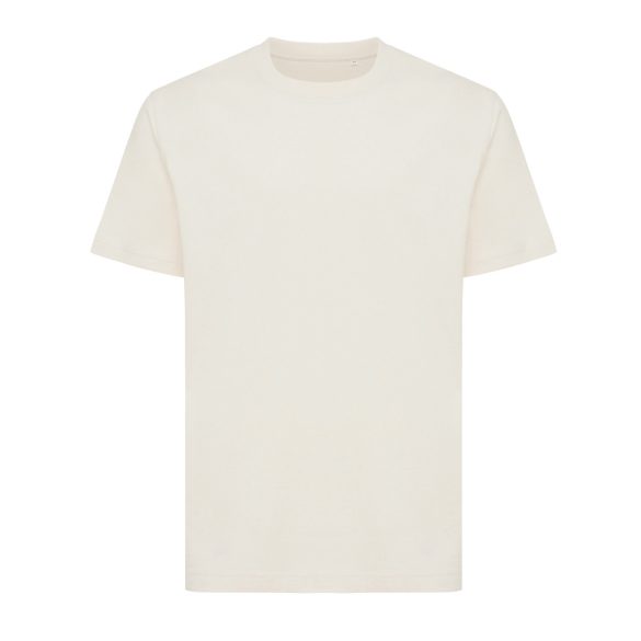 Iqoniq Kakadu relaxed recycled cotton t-shirt, natural raw