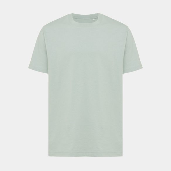 Iqoniq Kakadu relaxed recycled cotton t-shirt, iceberg green