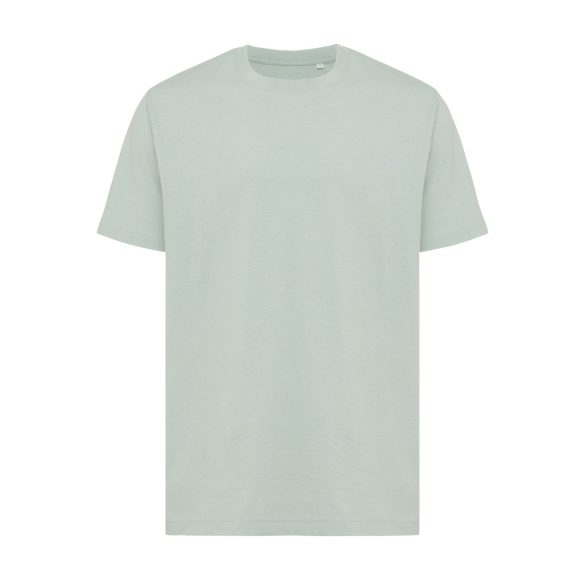 Iqoniq Kakadu relaxed recycled cotton t-shirt, iceberg green