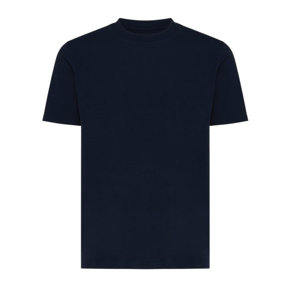 Iqoniq Sierra lightweight recycled cotton t-shirt, navy