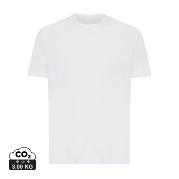 Iqoniq Sierra lightweight recycled cotton t-shirt, white