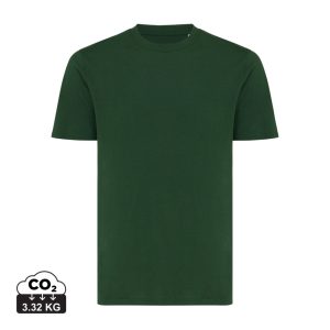 Iqoniq Sierra lightweight recycled cotton t-shirt, forest green