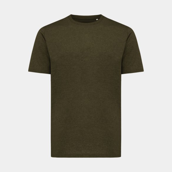 Iqoniq Sierra lightweight recycled cotton t-shirt, khaki