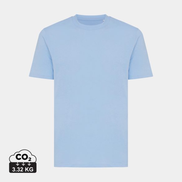 Iqoniq Sierra lightweight recycled cotton t-shirt, sky blue