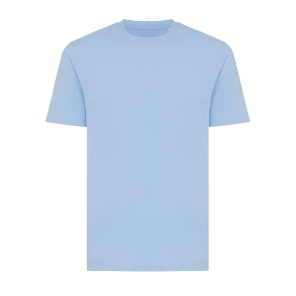 Iqoniq Sierra lightweight recycled cotton t-shirt, sky blue