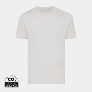 Iqoniq Sierra lightweight recycled cotton t-shirt, light heather grey