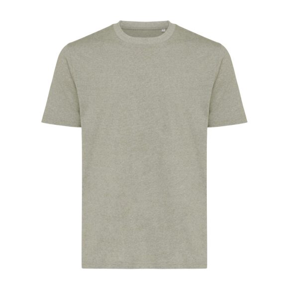 Iqoniq Sierra lightweight recycled cotton t-shirt, light heather green