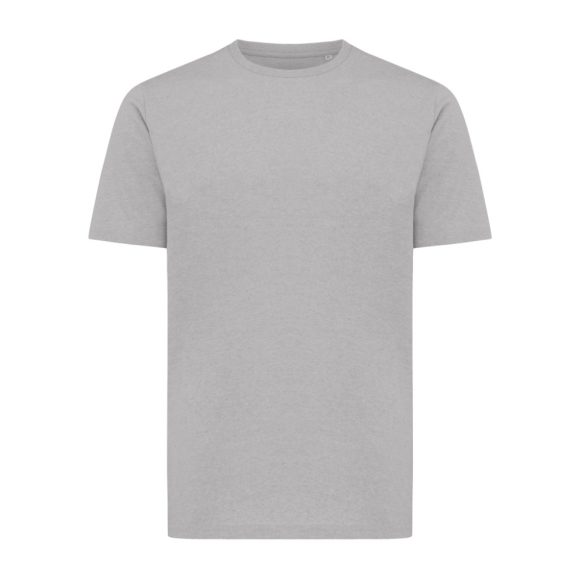 Iqoniq Sierra lightweight recycled cotton t-shirt, light heather anthracite