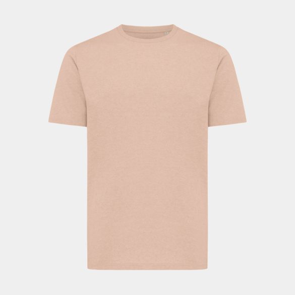 Iqoniq Sierra lightweight recycled cotton t-shirt, peach nectar