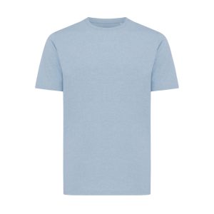 Iqoniq Sierra lightweight recycled cotton t-shirt, light heather blue