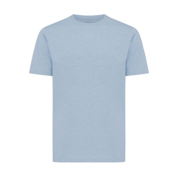 Iqoniq Sierra lightweight recycled cotton t-shirt, light heather blue