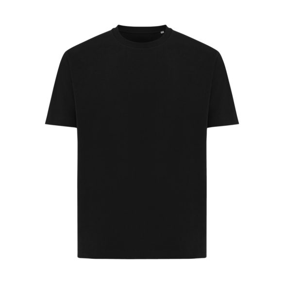 Iqoniq Teide recycled cotton t-shirt, black