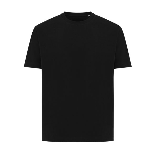 Iqoniq Teide recycled cotton t-shirt, black