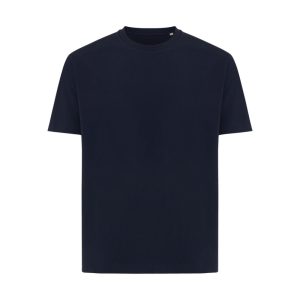 Iqoniq Teide recycled cotton t-shirt, navy