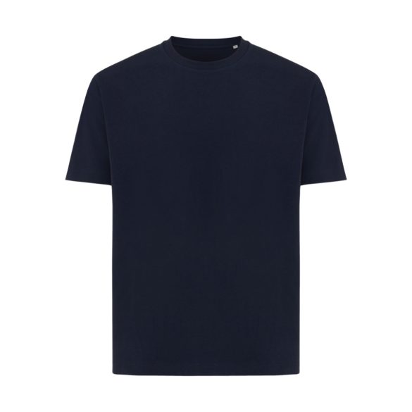 Iqoniq Teide recycled cotton t-shirt, navy