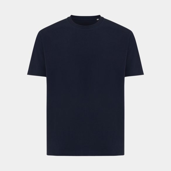 Iqoniq Teide recycled cotton t-shirt, navy