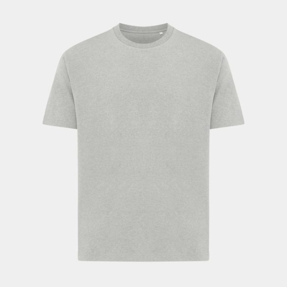 Iqoniq Teide recycled cotton t-shirt, heather grey