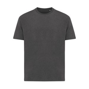 Iqoniq Teide recycled cotton t-shirt, heather anthracite