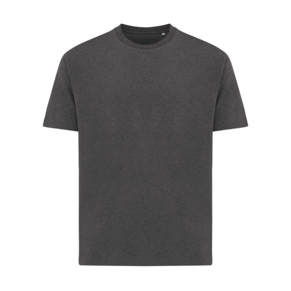 Iqoniq Teide recycled cotton t-shirt, heather anthracite