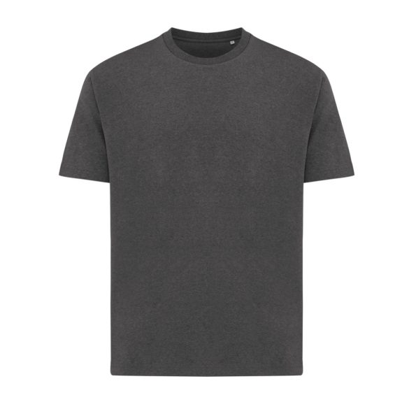 Iqoniq Teide recycled cotton t-shirt, heather anthracite