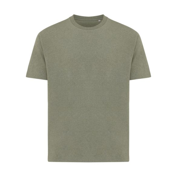 Iqoniq Teide recycled cotton t-shirt, heather green