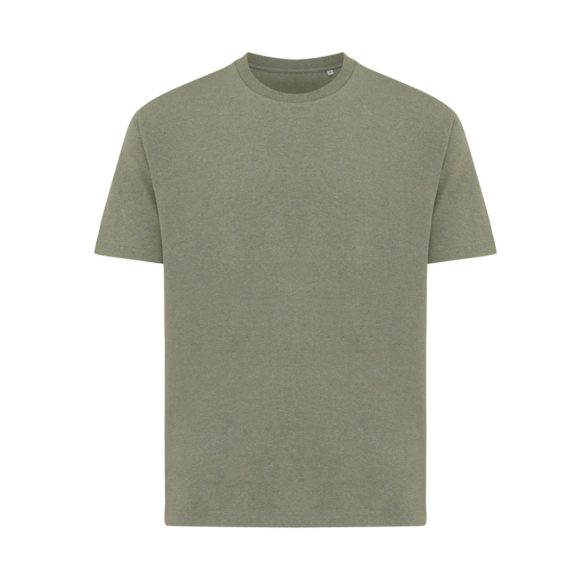 Iqoniq Teide recycled cotton t-shirt, heather green