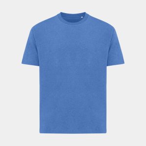 Iqoniq Teide recycled cotton t-shirt, heather blue