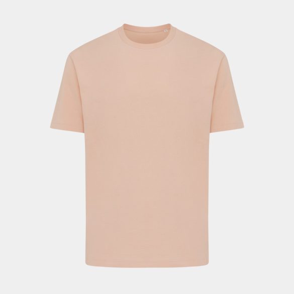 Iqoniq Teide recycled cotton t-shirt, peach nectar