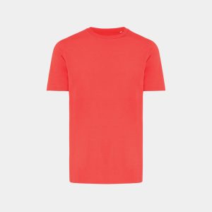 Iqoniq Brett recycled cotton t-shirt, luscious red