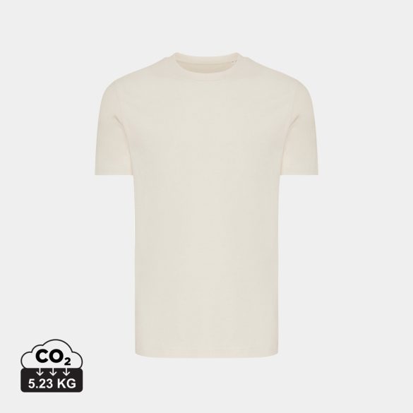 Iqoniq Brett recycled cotton t-shirt, natural raw