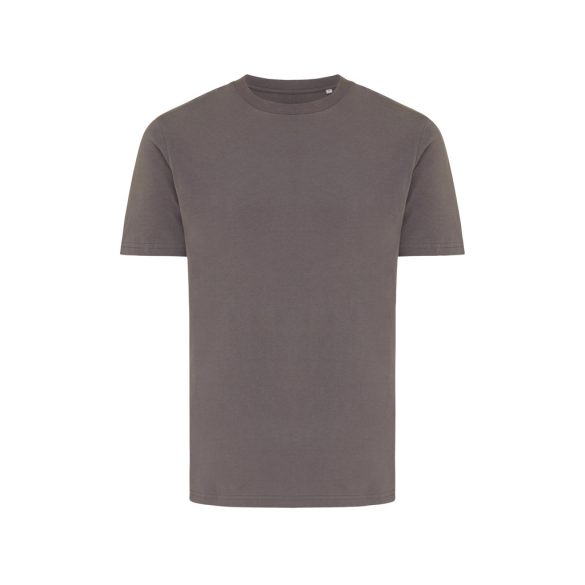 Iqoniq Brett recycled cotton t-shirt, anthracite