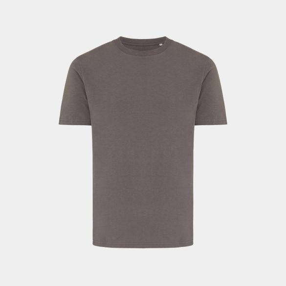 Iqoniq Brett recycled cotton t-shirt, anthracite