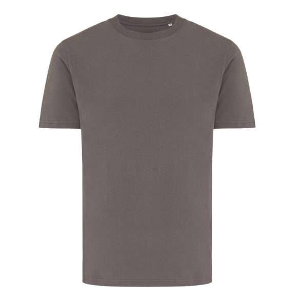 Iqoniq Brett recycled cotton t-shirt, anthracite