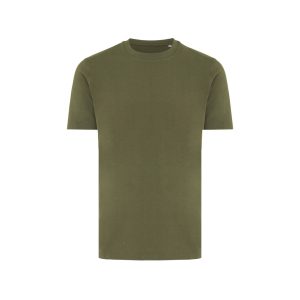 Iqoniq Brett recycled cotton t-shirt, khaki