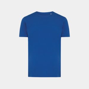 Iqoniq Brett recycled cotton t-shirt, royal blue