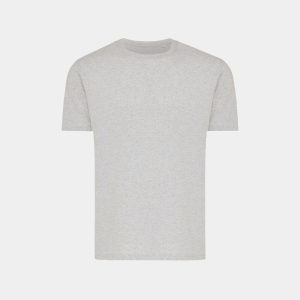 Iqoniq Brett recycled cotton t-shirt, light heather grey