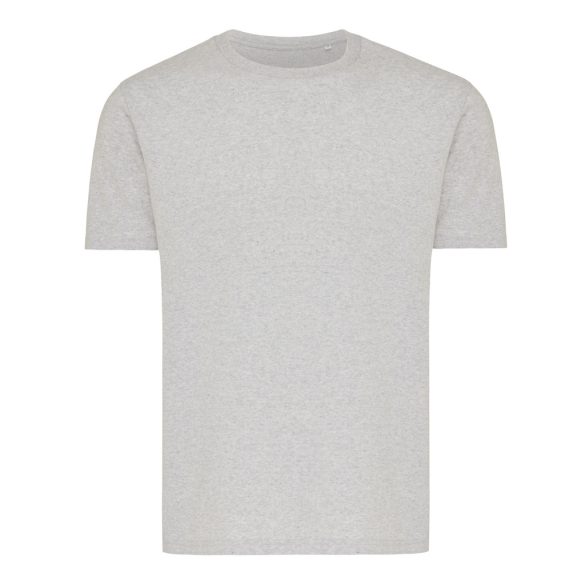 Iqoniq Brett recycled cotton t-shirt, light heather grey