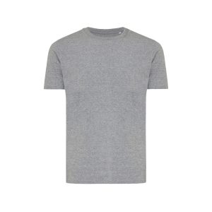 Iqoniq Brett recycled cotton t-shirt, light heather anthracite