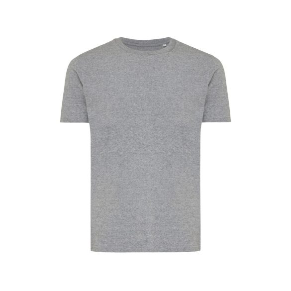 Iqoniq Brett recycled cotton t-shirt, light heather anthracite