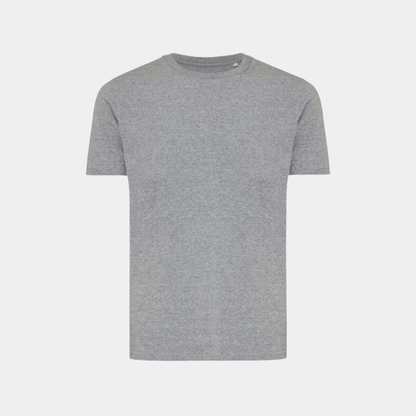 Iqoniq Brett recycled cotton t-shirt, light heather anthracite