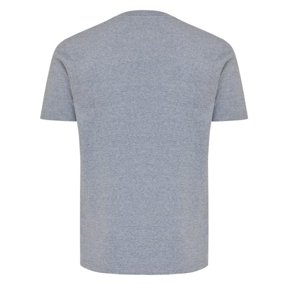 Iqoniq Brett recycled cotton t-shirt, light heather navy