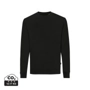 Iqoniq Zion recycled cotton crew neck, black