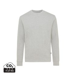 Iqoniq Denali recycled cotton crew neck undyed, heather grey