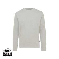 IQONIQ Denali recycled cotton crew neck undyed, heather grey