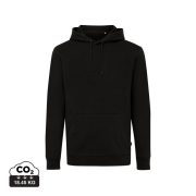 Iqoniq Jasper recycled cotton hoodie, black