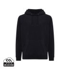 IQONIQ Trivor recycled polyester microfleece hoodie, black
